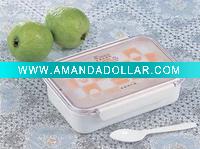 Plastic food container