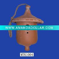 terracotta birdhouse
