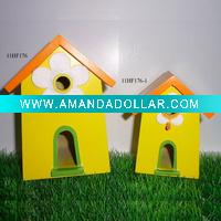 Wholesale Wooden Bird House Decoration