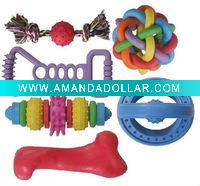 high-quality rubber dog toy