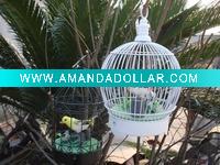 Decorative wire birdhouse,bird cage