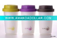 Wholesale 280ml plastic travel coffee mug