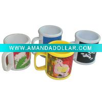 Wholesale lovely adiabatic cup set,pp cup