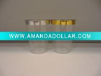 Wholesale 10oz Disposable Tumbler with Silver Rim