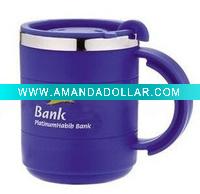 Wholesale Classic Blue tea Mug or Tea Cup Great for Promoiton in Bank and FInance Institute