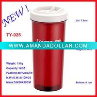 plastic mug