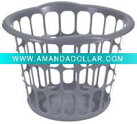 Wholesale HX-7015 plastic laundry basket
