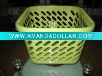plastic laundry basket