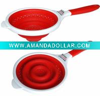 Collapsible Silicone Strainer