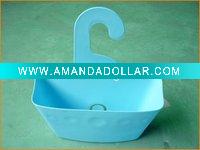 Wholesale plastic basket with hook