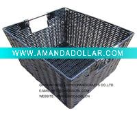 PLASTIC WOVEN BASKETS