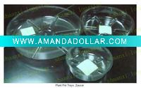 Wholesale Round,transparent of Plastic flower tray