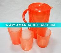 Wholesale Plastic Water Jug Set 2000ML