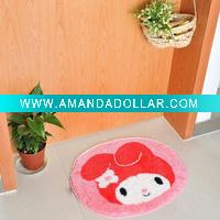 Wholesale 100%polyester microfiber print door carpet