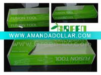 Wholesale clear plastic pvc box for beauty tool set