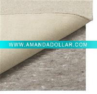 blue burning dot anti-slip carpet underlay(carpet underlay in melted)