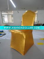 Wholesale Metallic Spandex Chair Cover