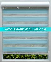 Pleated zebra fabric (G04)
