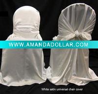 satin chair cover