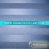 Wholesale Satin Strip Woven Blackout Fabric