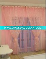 Wholesale organza fabric curtain organza