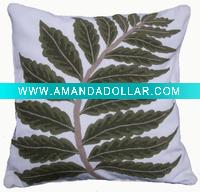 Creweled Cushion Cover
