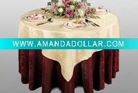 Wholesale 100% polyester table cloth