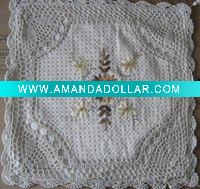 Wholesale ribbon embroidery cushion cover