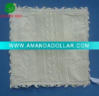 Wholesale 100% cotton hand knit crochet cushion cover houseware household textile