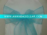 sparkle organza sashes