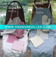 Wholesale Kitchen Sets (aprons, gloves, oven mitts)