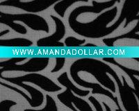 canvas fabric with flocking