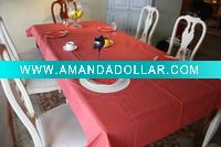 Wholesale 54"x108" For Wedding & Party Disposable paper table cloth