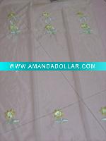 Wholesale Organza embroidered curtains