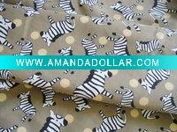 Wholesale Active cotton canvas cloth curtain - by/antependium/cushion/apron - little zebra