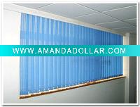 beautiful white fire-proof interior vertical blinds