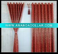100%POLYESTER JACQUARD WINDOW CURTAIN