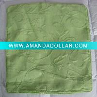 Wholesale STOCK Jacquard cushion cover with zipper closure in Stock