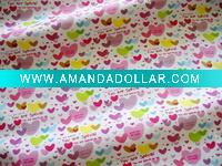 Wholesale Active cotton canvas cloth curtain - by/antependium/cushion/apron - heart flies