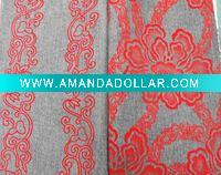 modern flocked sofa fabric