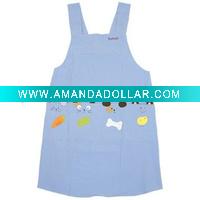 Wholesale Cute small animal cotton pinafore