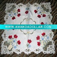 Wholesale Printed polyester embroidery fabrics textile
