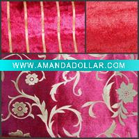 Wholesale new desgin bronzed velvet fabric for sofa