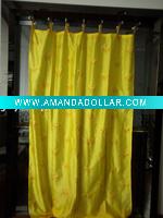 Wholesale embroidered organza curtain