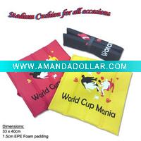 Wholesale folding nylon stadium cushion R22011