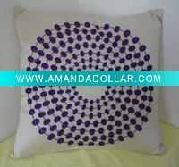Wholesale sn1604-A2 jiande shuni embroidered cushion