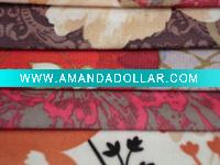 Wholesale print flower woolen sofa fabric