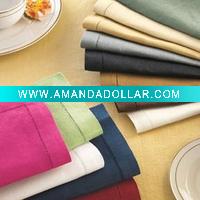 Wholesale 100% linen table napkin handkerchief lady napkins