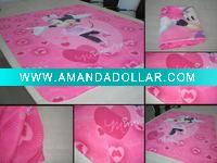 Wholesale Print fleece baby blanket