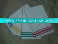 striped linen tea towel dish towel toweling kitchen linens